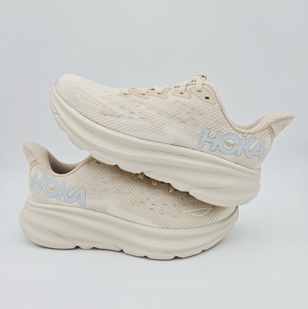 Hoka One CLIFTON 9 Shifting Sand Women's Athletic Shoes 1127896/SSEG Size 6B - Picture 2 of 7